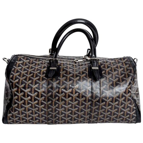 goyard boston black bag